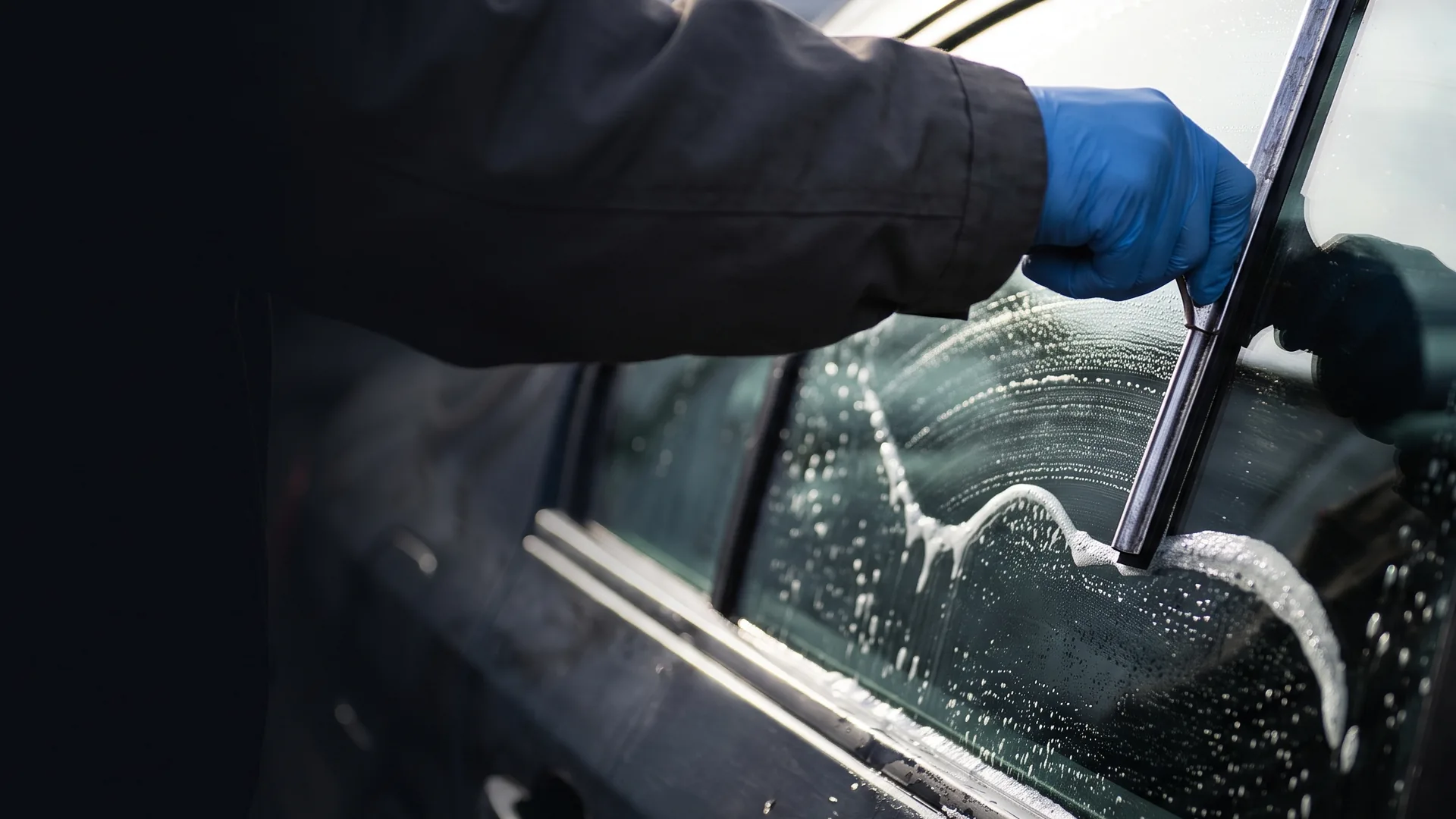 Window Tinting being carried out at Tint Express Edmonton